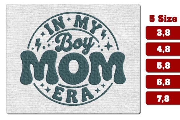 Download Retro Wavy Mama Mini Heart Embroidery - Heart embroidery Collection