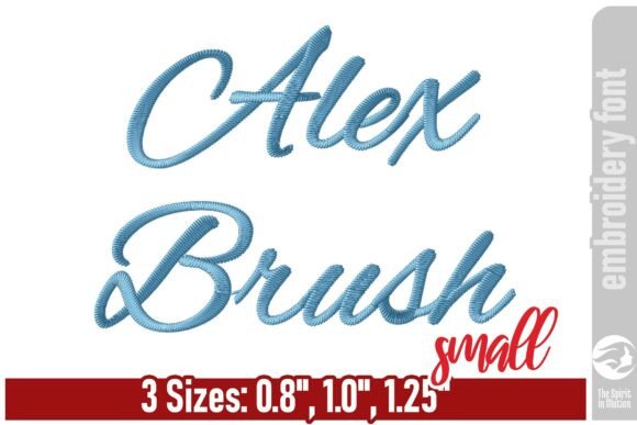 Download Alex Brush Script Embroidery Font - S - Embroidery font Collection