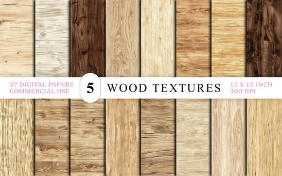 Download Smooth Natural Wood Texture Pack - Wood Collection