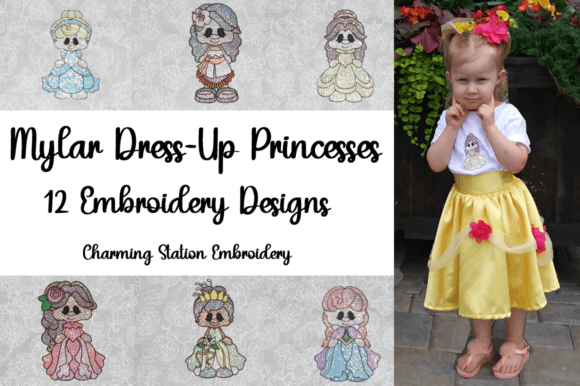 Download Mylar Dress-Up Princesses - Premium Resources