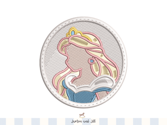 Download Princess Embroidery Patch Fairy Tale - Princess embroidery Collection