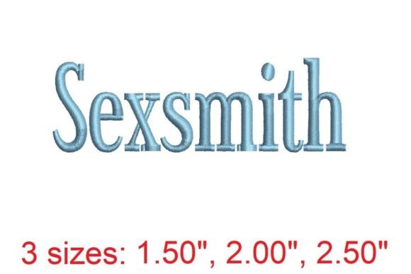 Download Sexsmith Embroidery Font - Premium Resources
