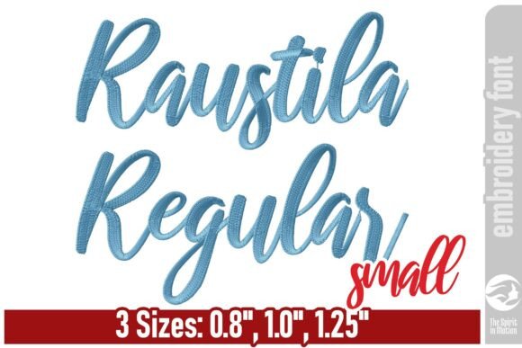 Download Raustila Embroidery Font - Small - Premium Bundle